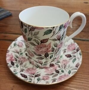Royal Albert Pink Polka Espresso Cup